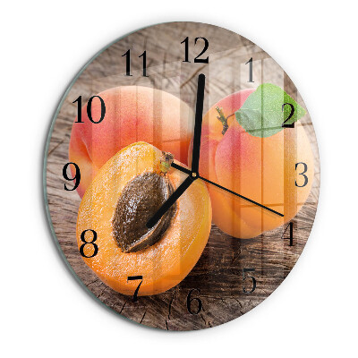 Round wall clock Apricots