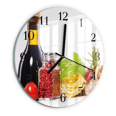Round wall clock Pasta