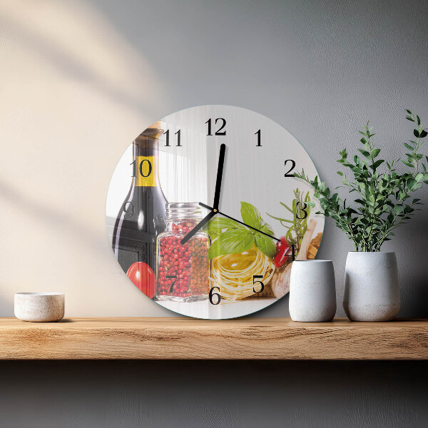 Round wall clock Pasta