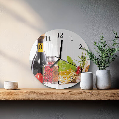 Round wall clock Pasta