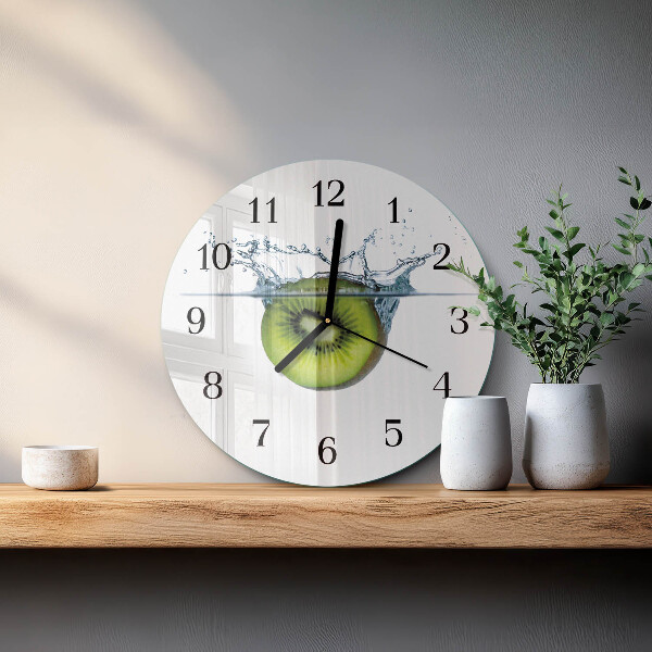 Round wall clock Kiwi
