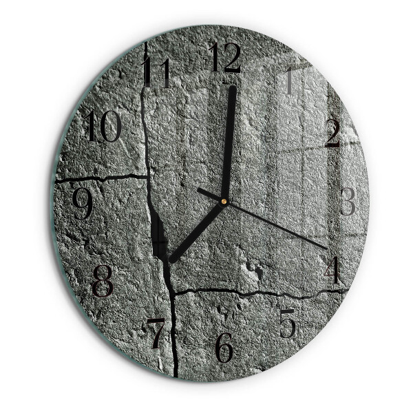 Round wall clock Natural Stone