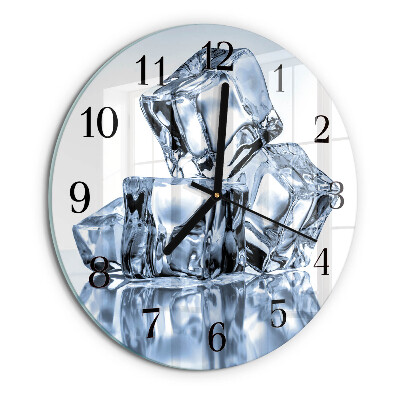 Round wall clock Ice