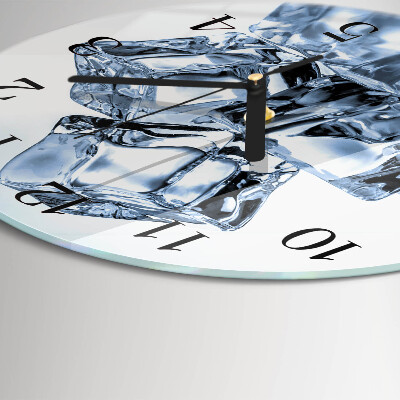 Round wall clock Ice