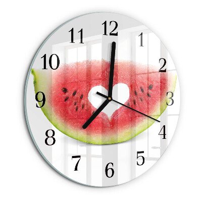 Round wall clock Watermelon