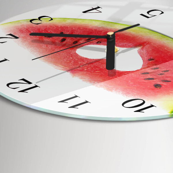 Round wall clock Watermelon