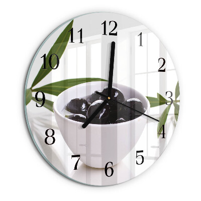 Round wall clock Olives