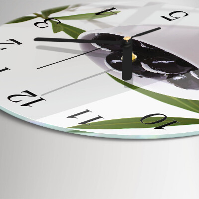 Round wall clock Olives