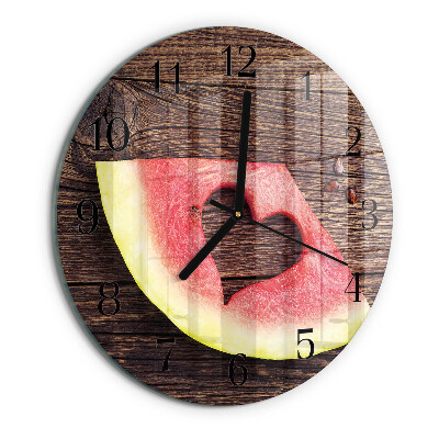 Round wall clock Watermelon