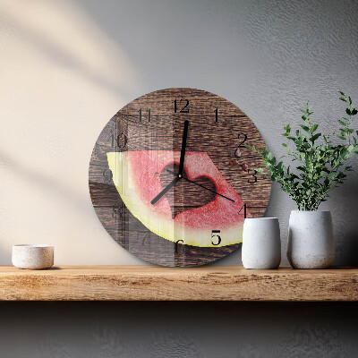 Round wall clock Watermelon