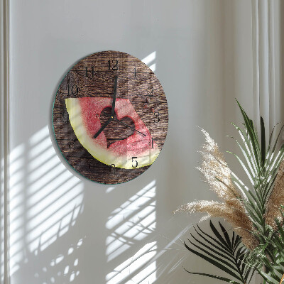 Round wall clock Watermelon
