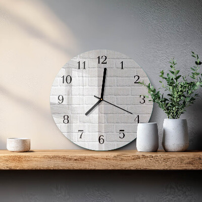 Round wall clock Brick