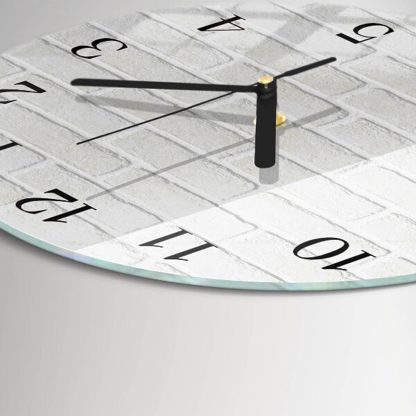Round wall clock Brick