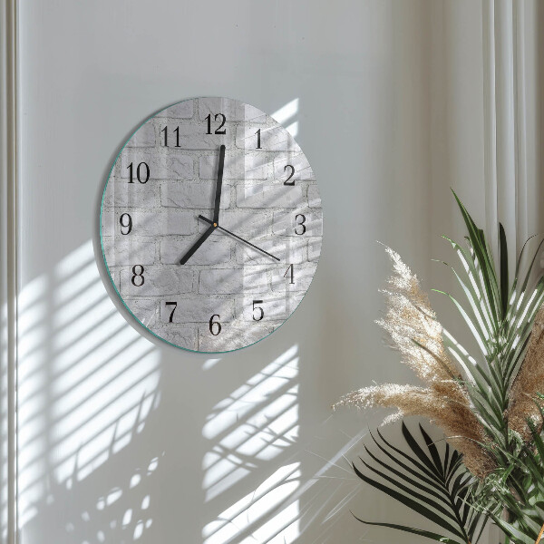 Round wall clock Brick