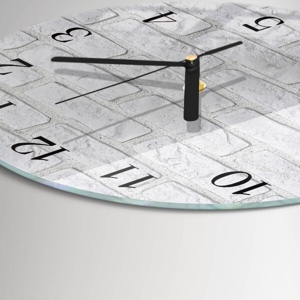 Round wall clock Brick