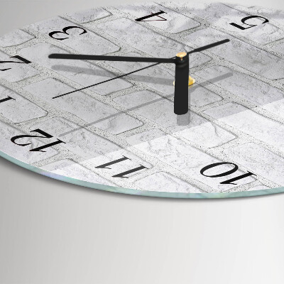Round wall clock Brick