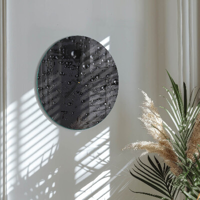 Round wall clock Drops