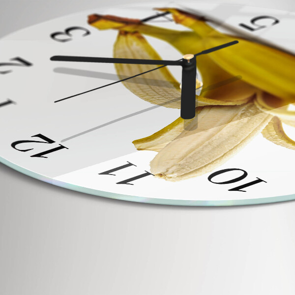 Round wall clock Bananas