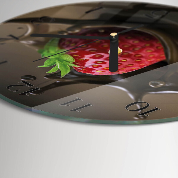 Round wall clock Chocolate