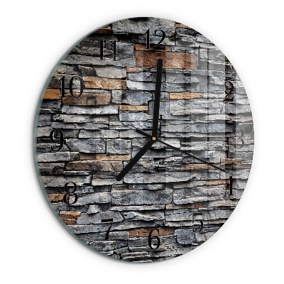 Round wall clock Clinker