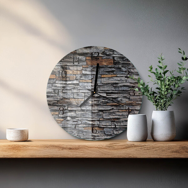 Round wall clock Clinker