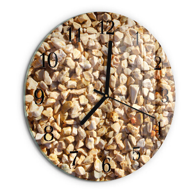 Round wall clock Gravel