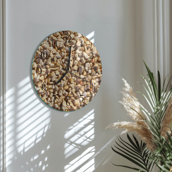 Round wall clock Gravel