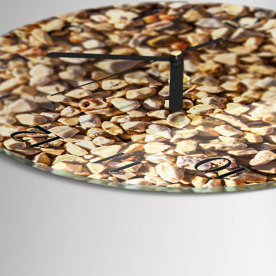 Round wall clock Gravel