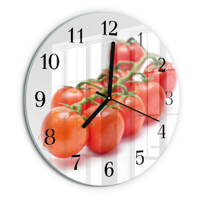 Round wall clock Tomatoes