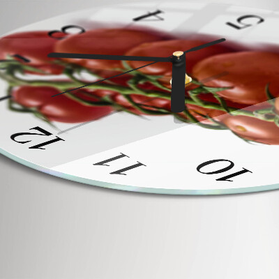 Round wall clock Tomatoes