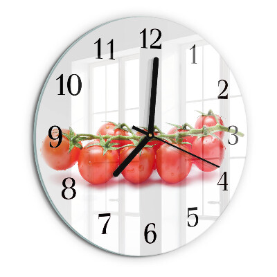 Round wall clock Tomatoes