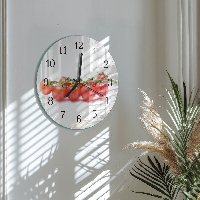 Round wall clock Tomatoes