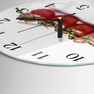 Round wall clock Tomatoes