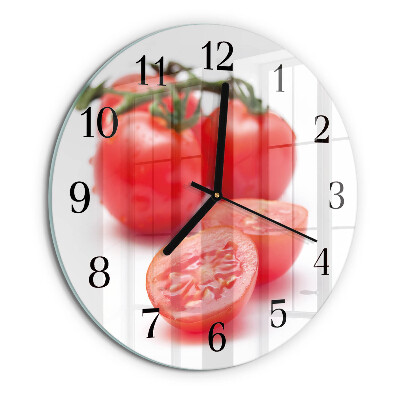 Round wall clock Tomatoes
