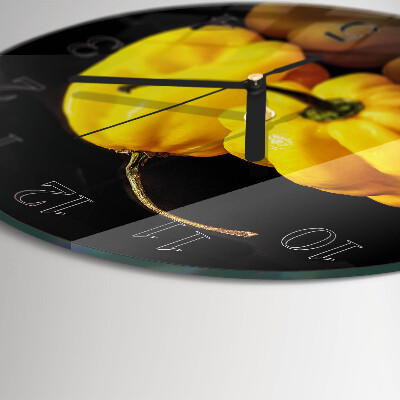Round wall clock Pepper