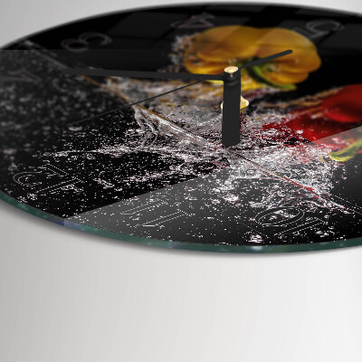 Round wall clock Pepper