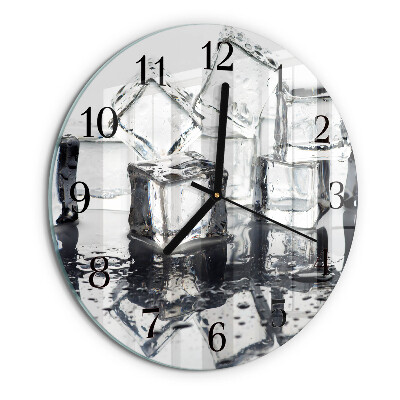 Round wall clock Ice