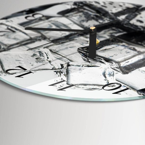 Round wall clock Ice