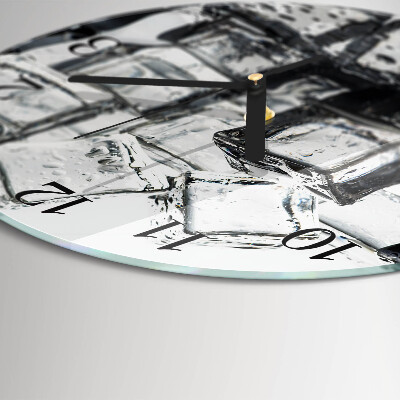 Round wall clock Ice