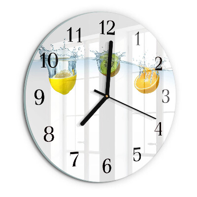 Round wall clock Kiwi