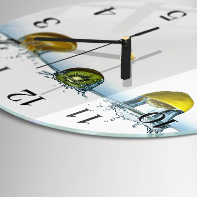Round wall clock Kiwi