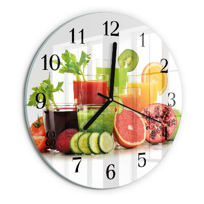 Round wall clock Juices