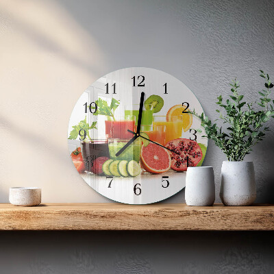 Round wall clock Juices
