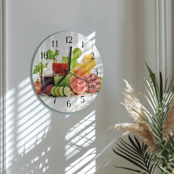 Round wall clock Juices