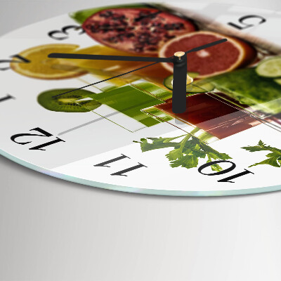 Round wall clock Juices