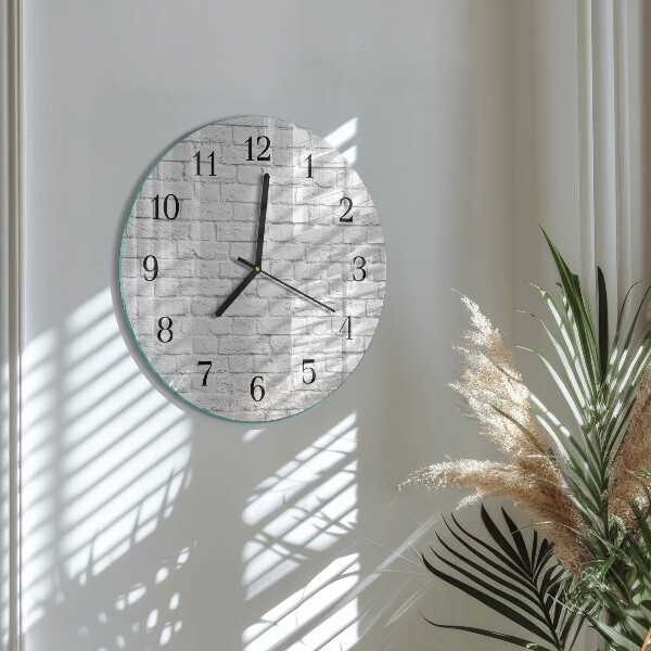 Round wall clock Brick