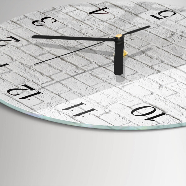 Round wall clock Brick