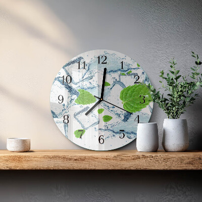 Round wall clock Ice Mint