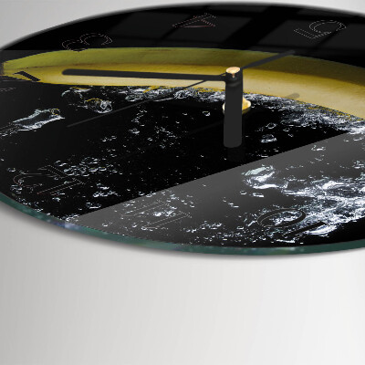 Round wall clock Banana