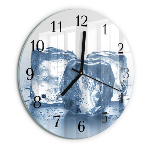 Round wall clock Ice